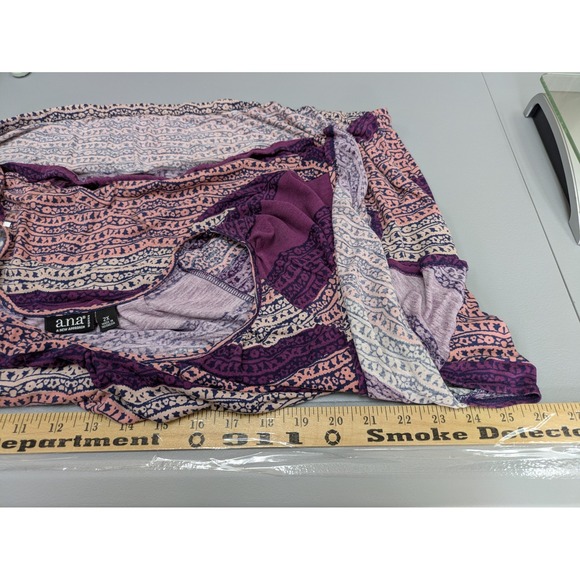 Women's Top 2X Casual Relaxed Peasant Casual Colorful‎ READ - Picture 6 of 8